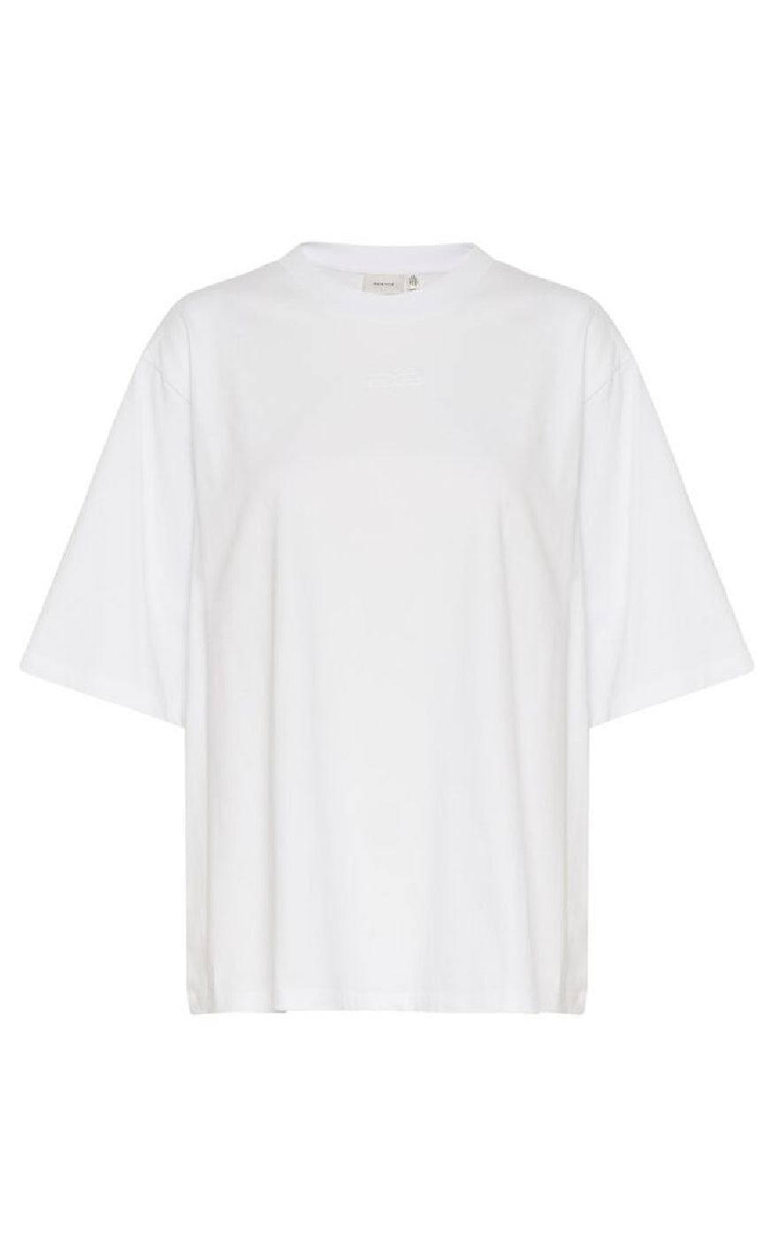 T Shirt   Simma   Bright White fra Gestuz