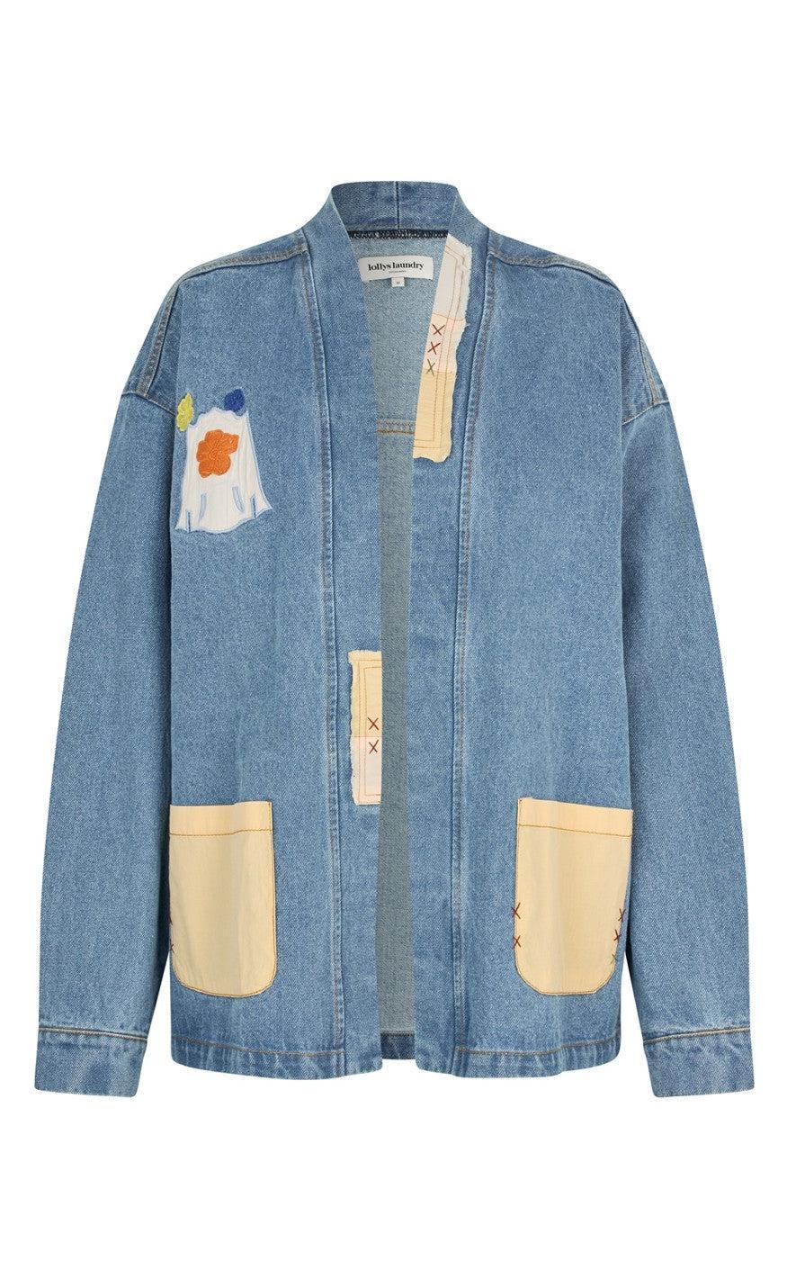 Jakke   Mila   Washed Denim fra Lollys Laundry