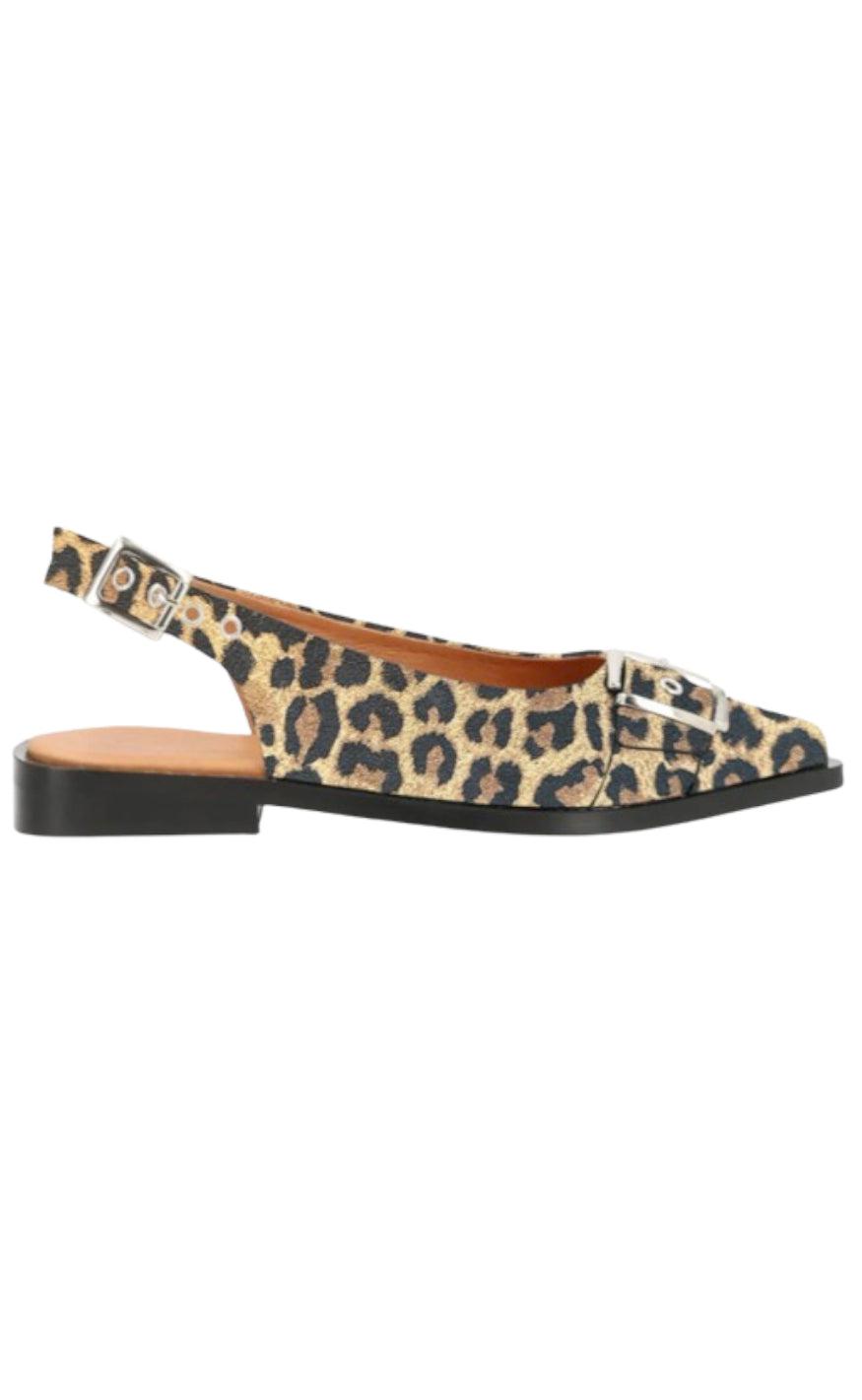 Ballerina   Want S   Suede Leopard Brown fra Phenumb