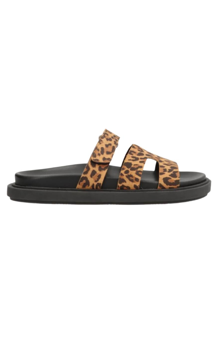 Sandal   Echo S   Suede Leopard fra Phenumb