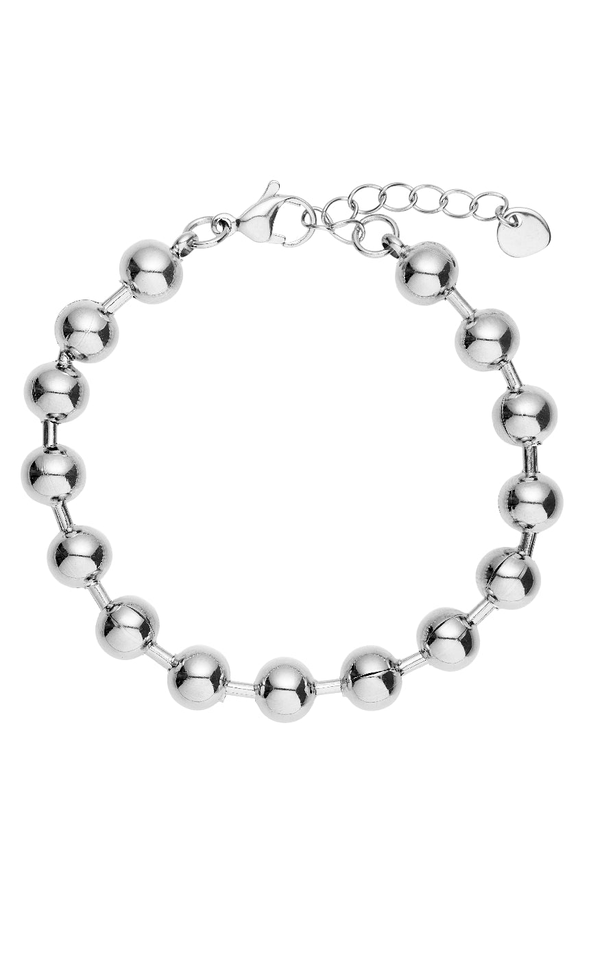 Armbånd   Chunky Bobble   Silver Colour fra Smykkeli Copenhagen