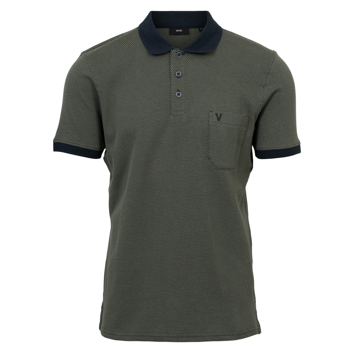 Dorset Herre Polo   Light Army   3 fra Vito