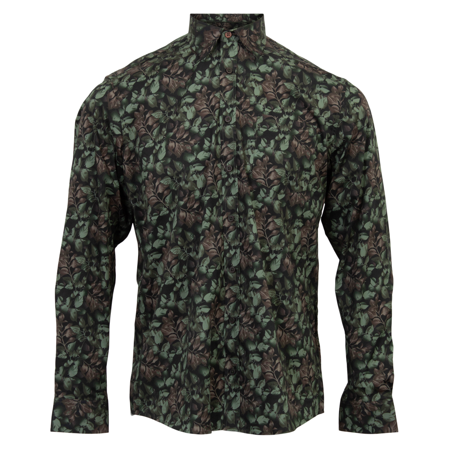 Elron Herre Skjorte   Forest Green    43 44 fra Vito