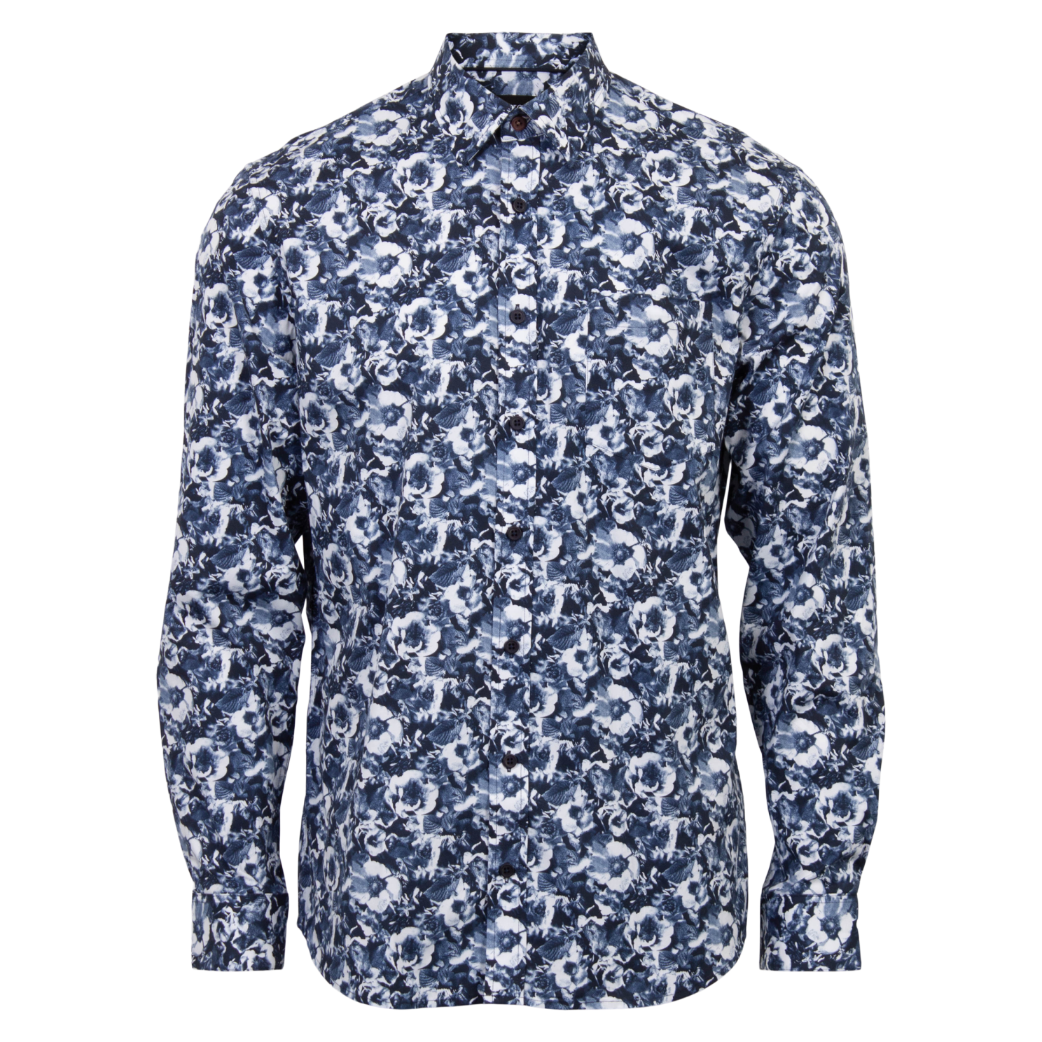Elron Herre Skjorte   Dk. Navy   2 45 46 fra Vito