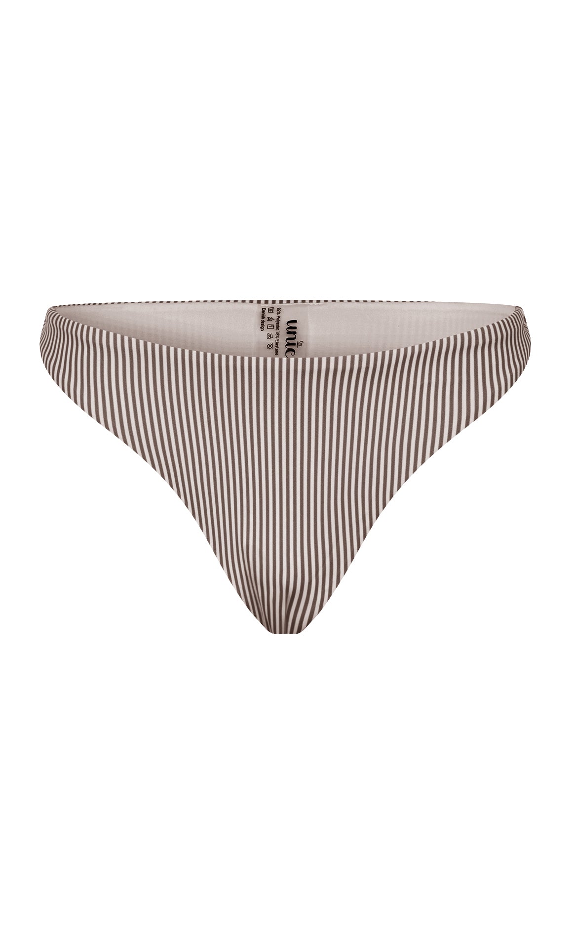 Bikini Underdel   Elena   Brown Stripes fra Unica Copenhagen